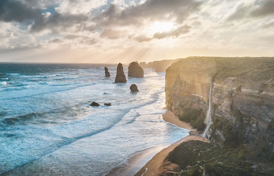 グレートオーシャンロード (Great Ocean Road) 美しい海岸道路