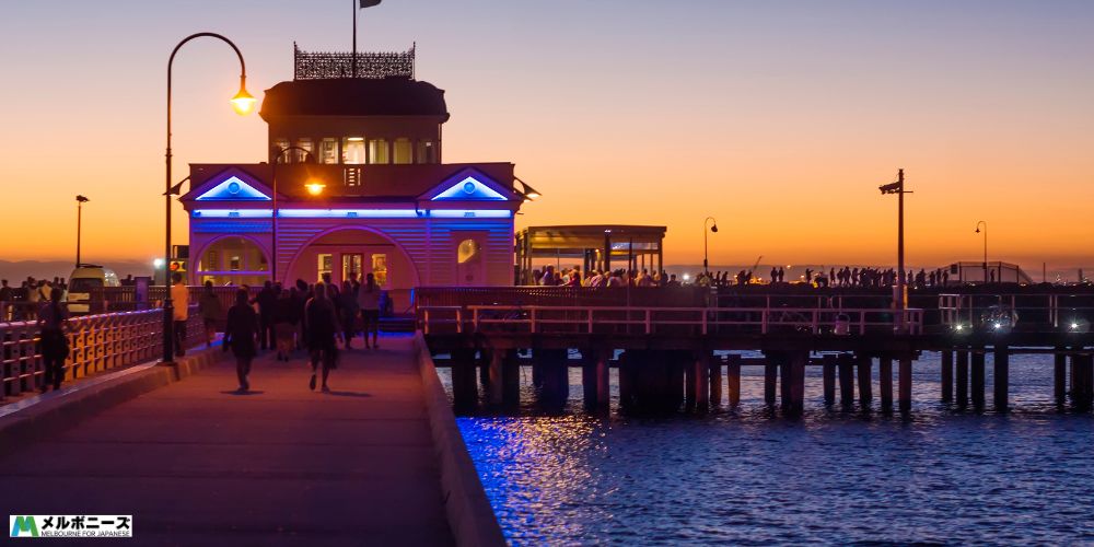 St Kilda Beach Sunset