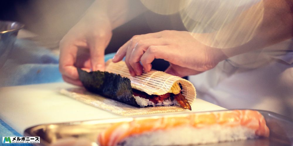 Making sushi