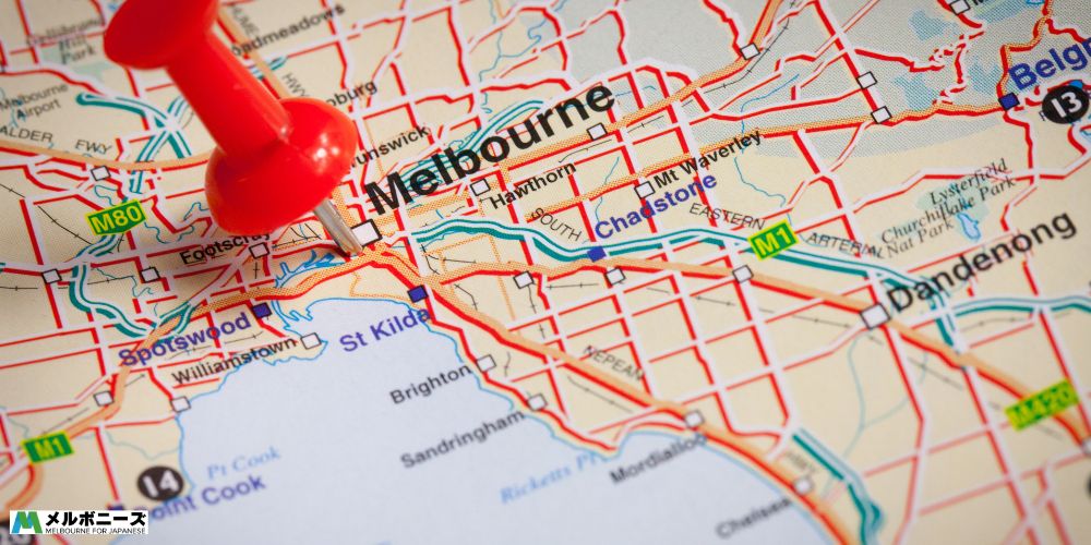 Map of Melbourne